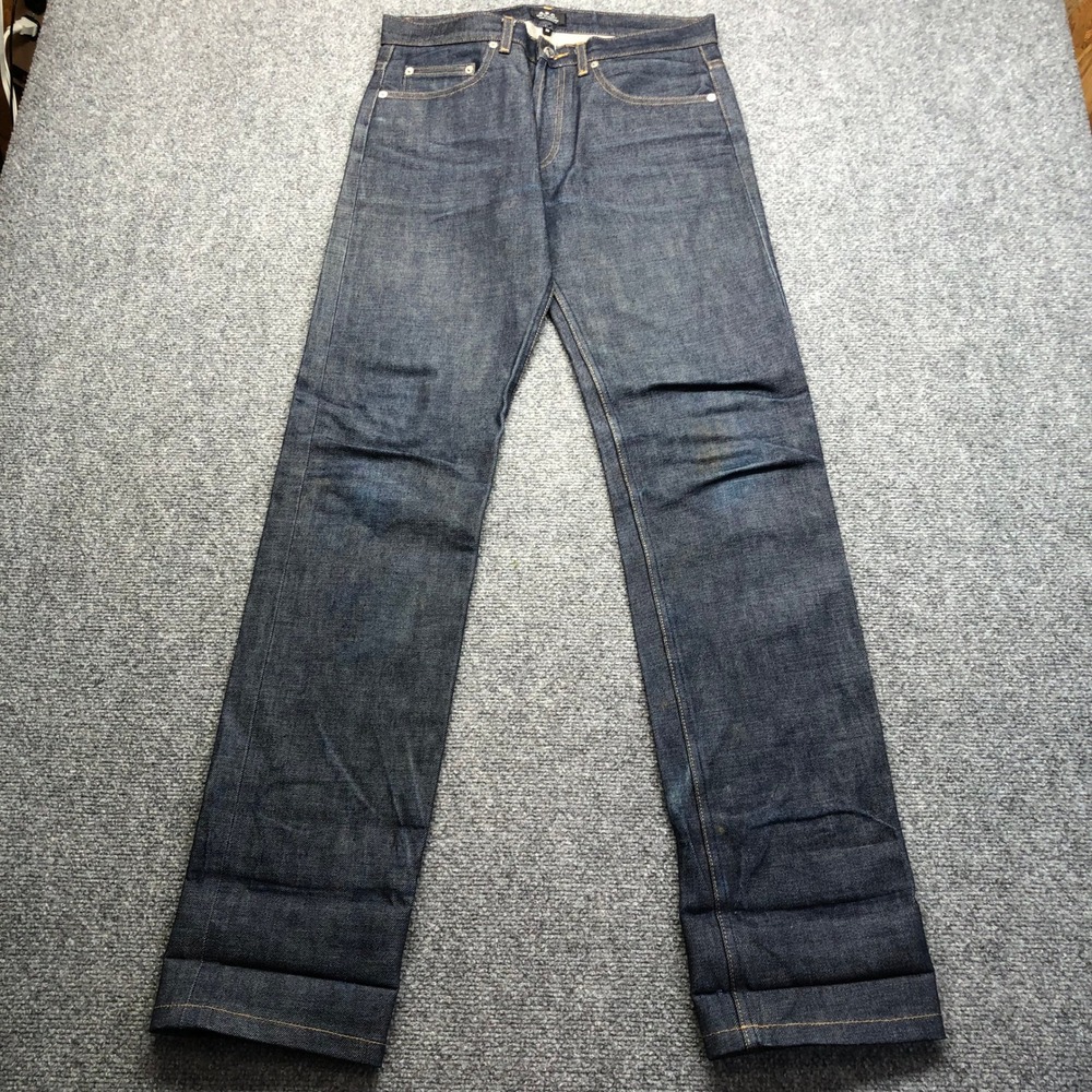 APC New Standard Jean Classique Indigo Raw Selvedge Denim Jeans Mens 30